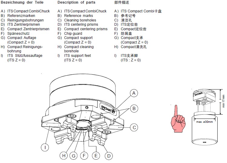 ER-020025 erowa its compact combi 卡盤(pán)