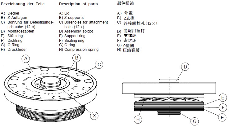 ER-033400 mts組合式卡盤(pán) m-p